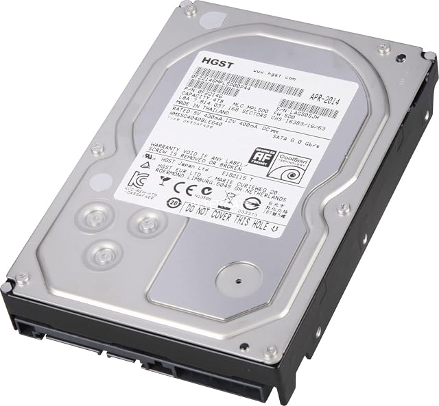 Disque dur interne HGST MegaScale DC de 4 TB au format 3,5 pouces avec un connecteur SATA