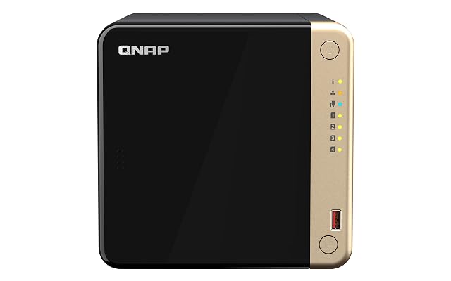 Boîtier NAS QNAP TS-464 à quatre baies vendu sans disques