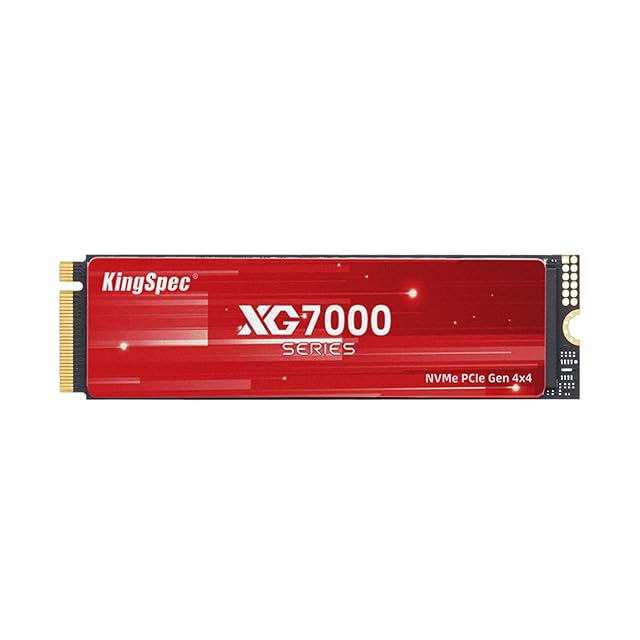 Disque à mémoire KingSpec XG7000 de 1 TB au format NVMe M.2 2280 sur PCIe 4.0