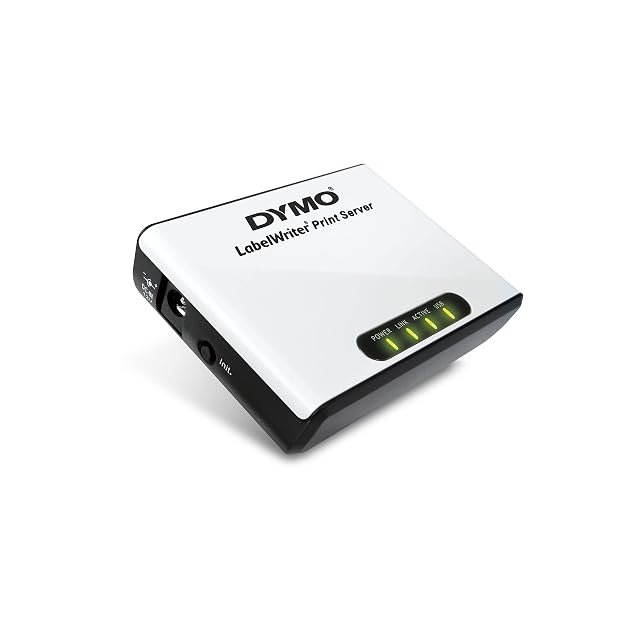 Serveur d’impression DYMO LabelWriter, petit adaptateur réseau pour imprimantes d’étiquettes