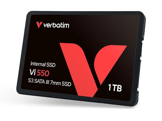 Disque à mémoire interne SATA Verbatim Vi550 S3 de 1 TB au format 2,5 pouces