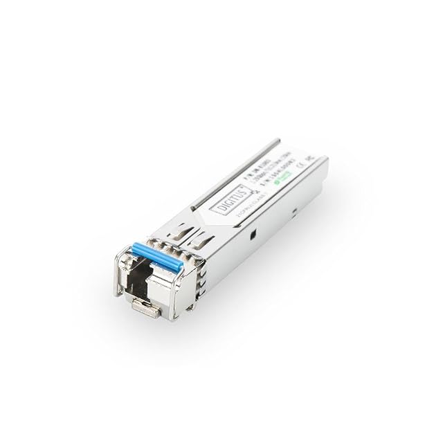 Module SFP gigabit bidirectionnel DIGITUS avec un seul port optique LC