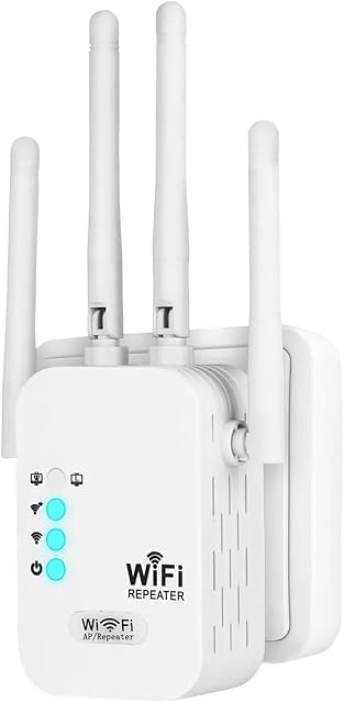 Répéteur sans fil bibande TVVNHA avec quatre antennes externes orientables