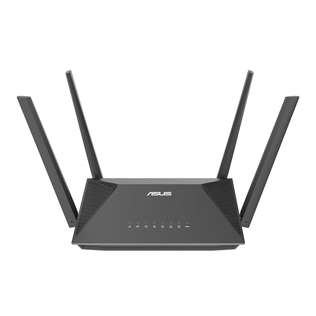Routeur ASUS RT-AX52 Pro noir avec quatre antennes externes
